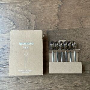 Nespresso View Small Spoon Set and 2 Dessert Bowls